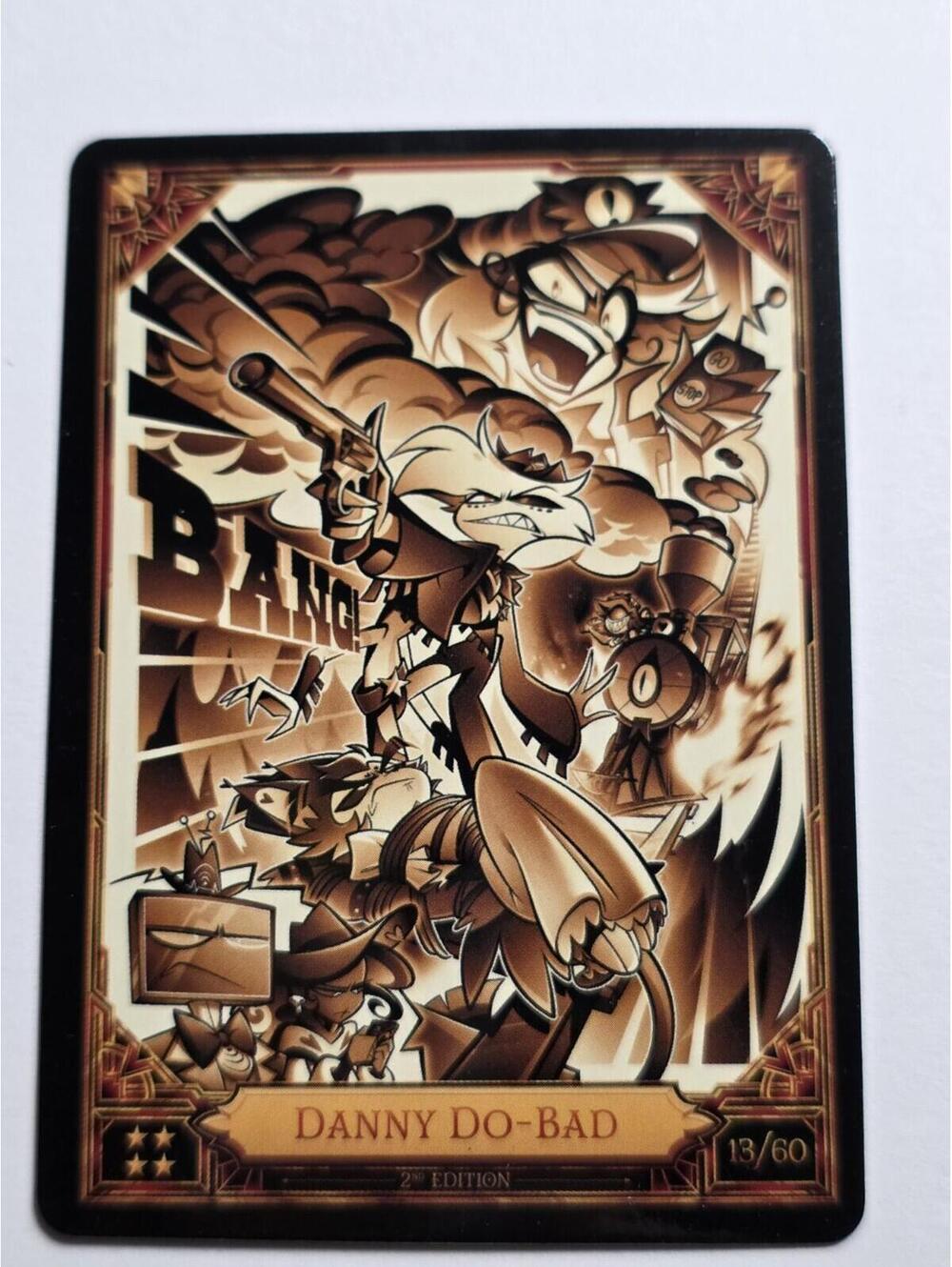 Hazbin Hotel Trading Cards Season 2 2nd Edition Danny Do-Bad Non Foil 13/60
